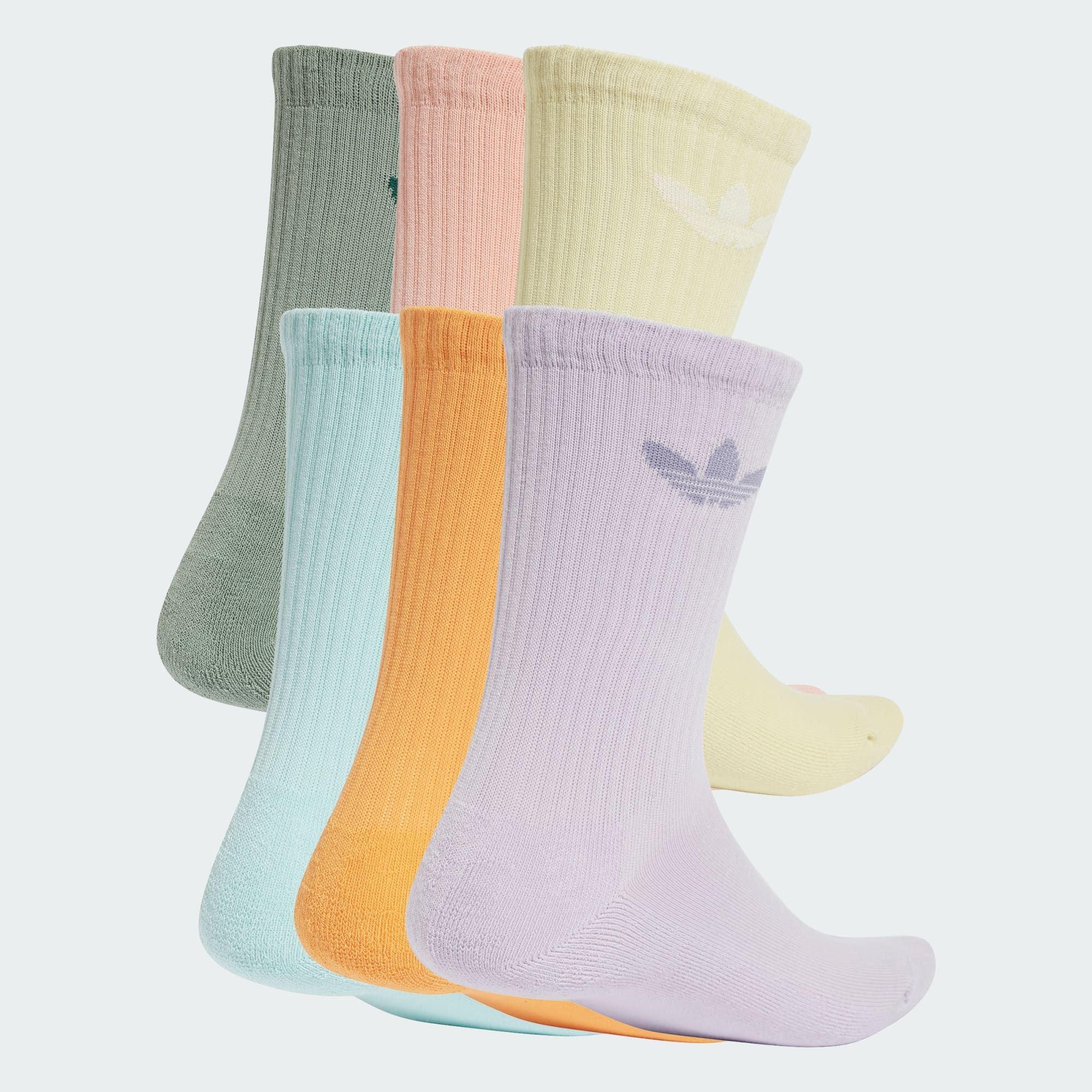  Tất cổ trung adidas Ba lá có đệm Unisex - JI9505 