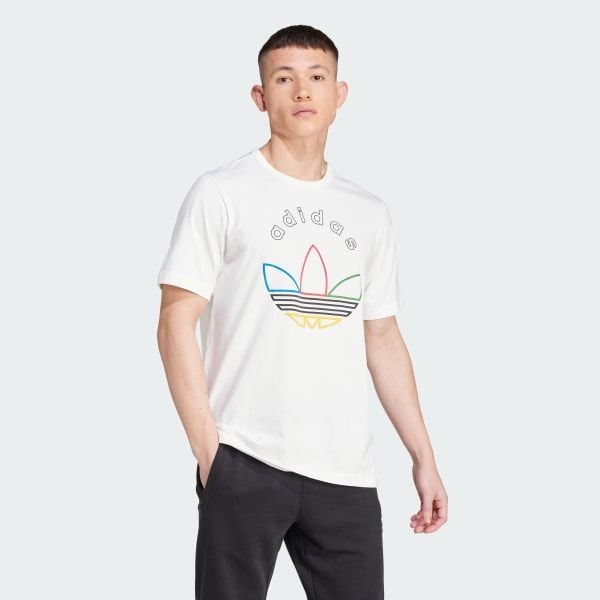  Áo T-shirt adidas in hoạ tiết ba lá Nam - IW3237 
