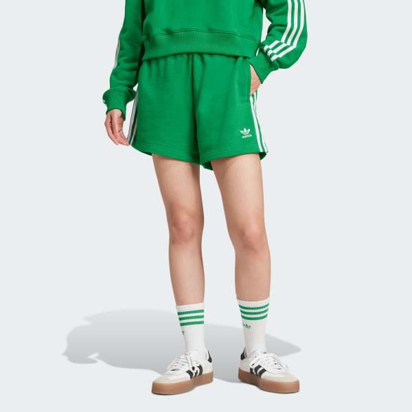  Quần short adidas Vải Thun Da Cá 3 Sọc Nữ - IY2157 
