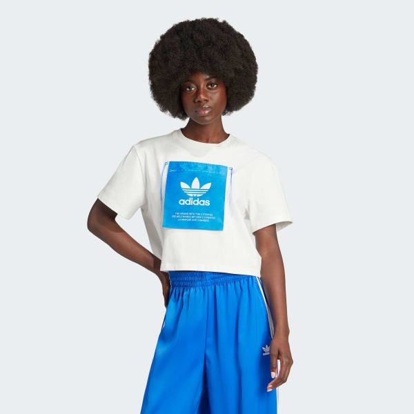  Áo T-shirt adidas Kseniaschnaider Originals Label Nữ - IW5662 