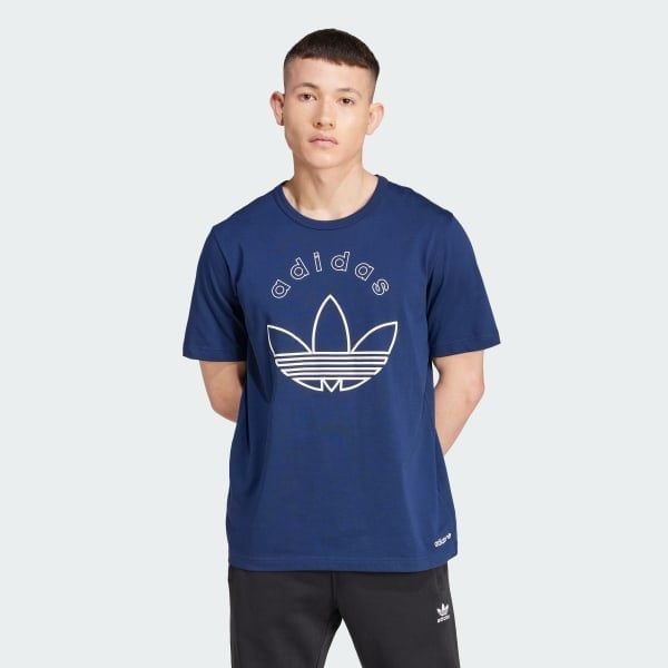  Áo T-shirt adidas Hoạ tiết ba lá Nam - IX9598 
