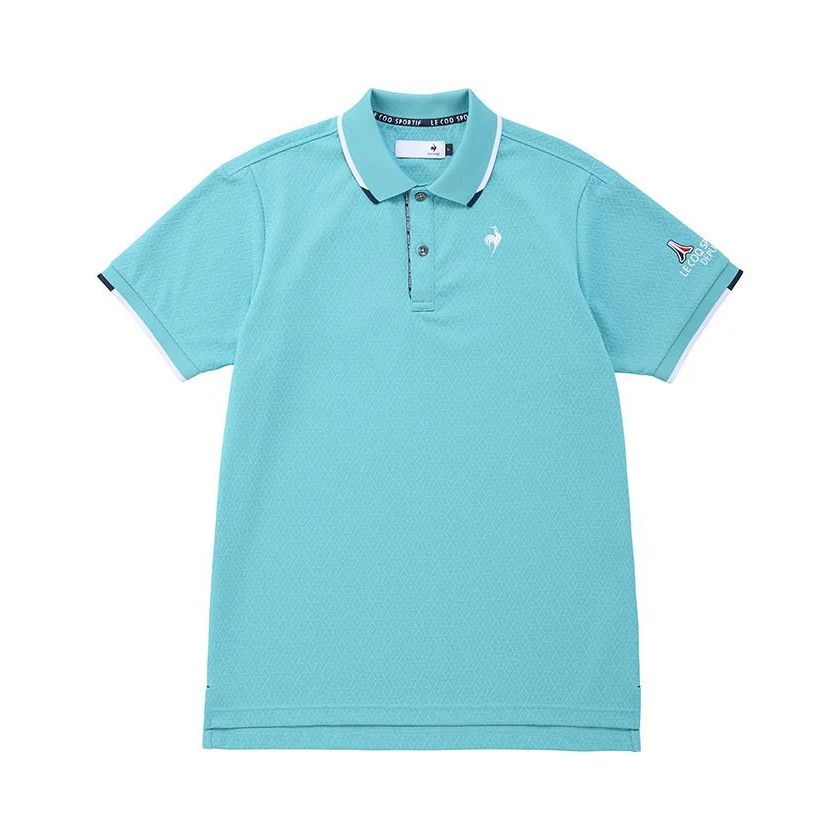  Áo Polo le coq golf nam QGMXJA04V-GR00 