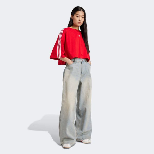  Quần jeans adidas Adilenium Season 3 khoá kéo Nữ - JX9210 