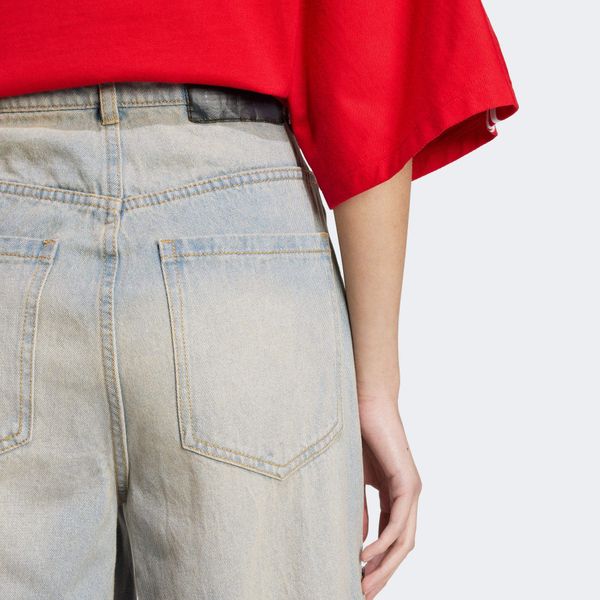  Quần jeans adidas Adilenium Season 3 khoá kéo Nữ - JX9210 