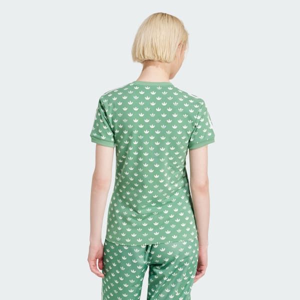  Áo T-shirt adidas Monogram 3-Stripes nữ - IX0927 