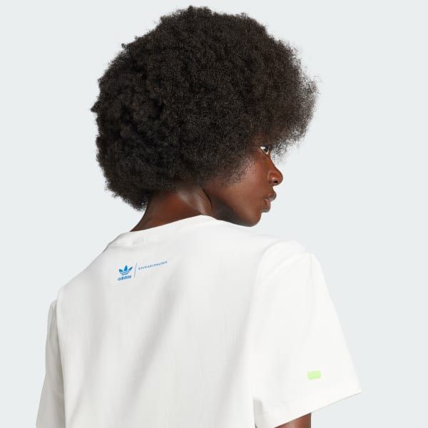  Áo T-shirt adidas Kseniaschnaider Originals Label Nữ - IW5662 