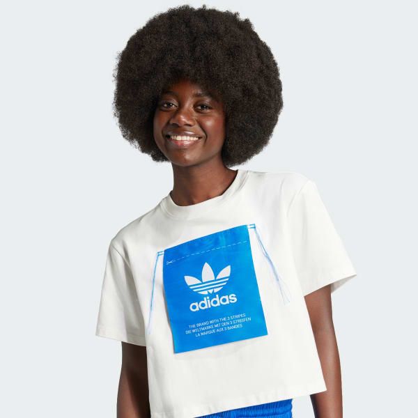 Áo T-shirt adidas Kseniaschnaider Originals Label Nữ - IW5662 