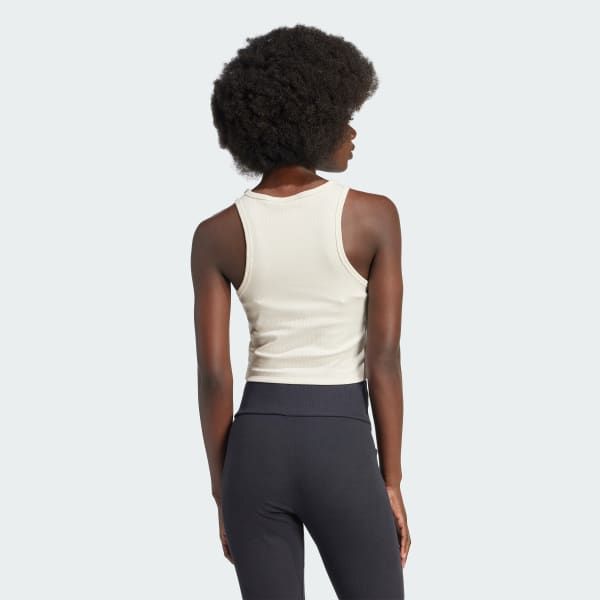  Áo Tank Top adidas Essentials Ribbed nữ - IY9647 