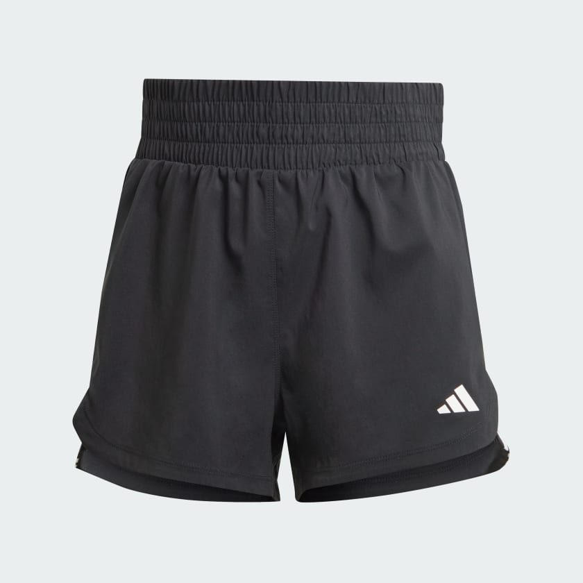  Quần short tập luyện adidas Pacer cạp cao Nữ - IT7760 