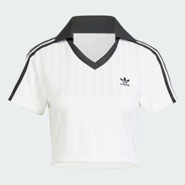  Áo Polo crop top adidas Adicolor Football Nữ - JD2608 