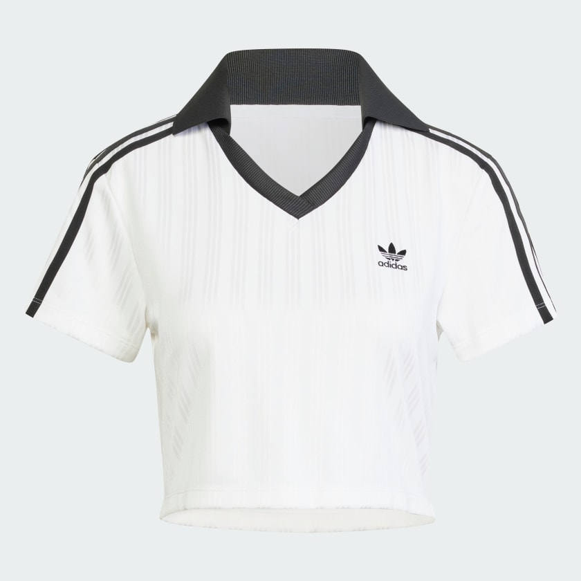 Áo Polo crop top adidas Adicolor Football Nữ - JD2608 