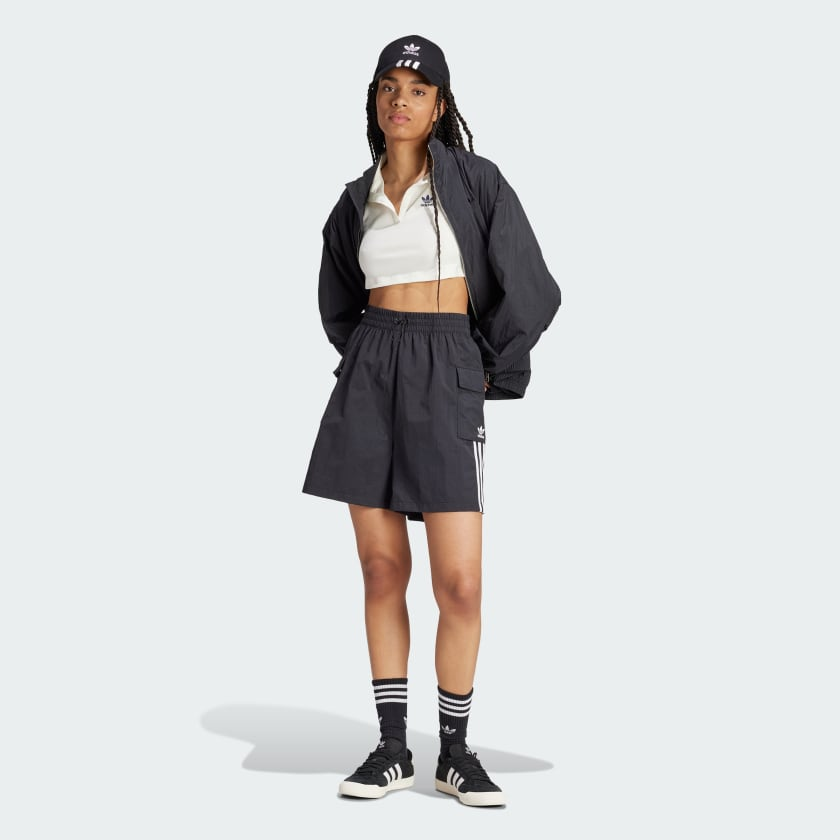  Quần short adidas Adicolor Cargo Nữ - JH1077 