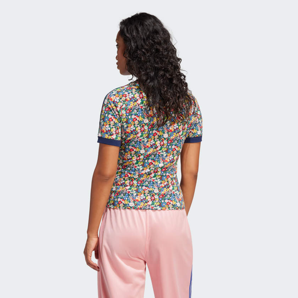  Áo T-shirt adidas Originals x Liberty London Cali Nữ - JC7776 