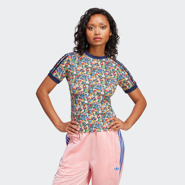  Áo T-shirt adidas Originals x Liberty London Cali Nữ - JC7776 