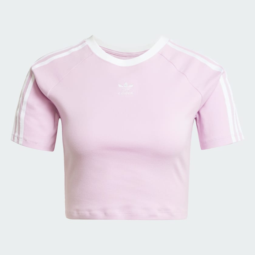  Áo Baby Tee adidas 3 sọc Nữ - JC6365 