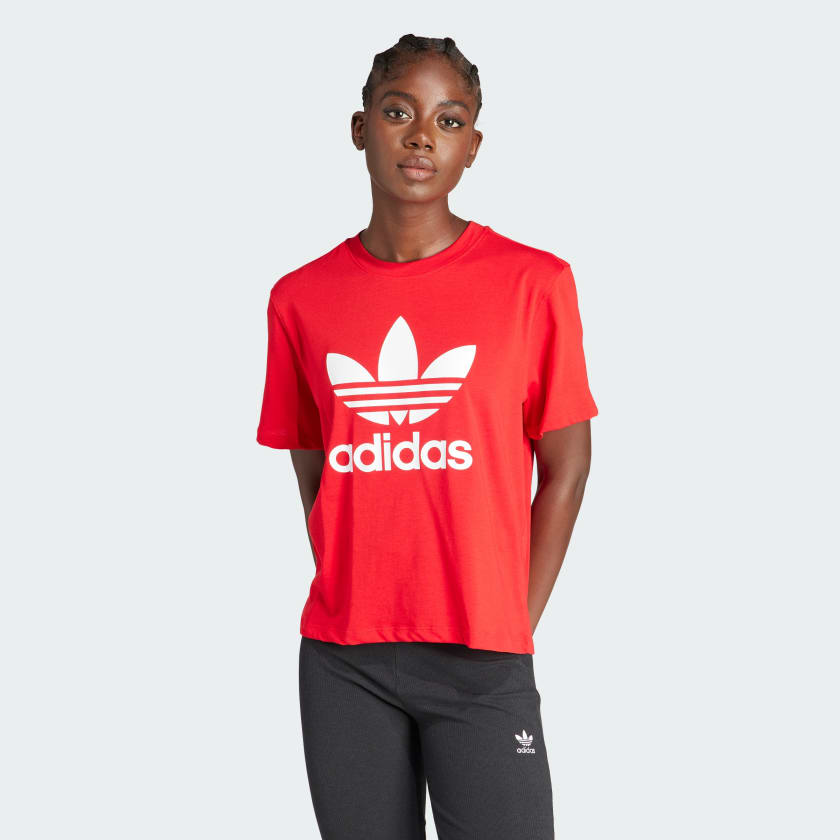  Áo T-shirt adidas Adicolor Boxy Ba Lá Nữ - IM6930 