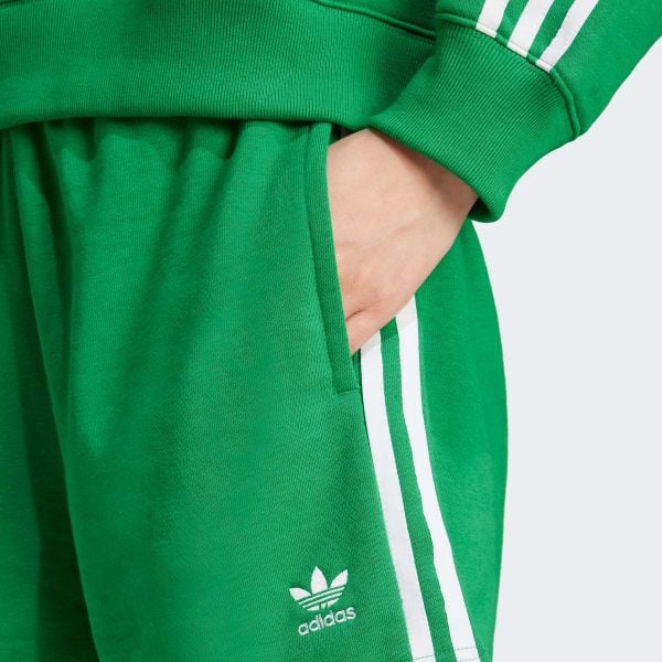 Quần short adidas Vải Thun Da Cá 3 Sọc Nữ - IY2157 