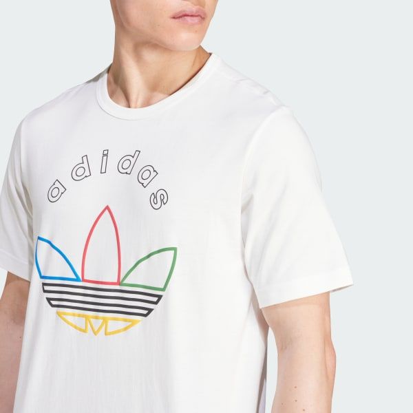  Áo T-shirt adidas in hoạ tiết ba lá Nam - IW3237 