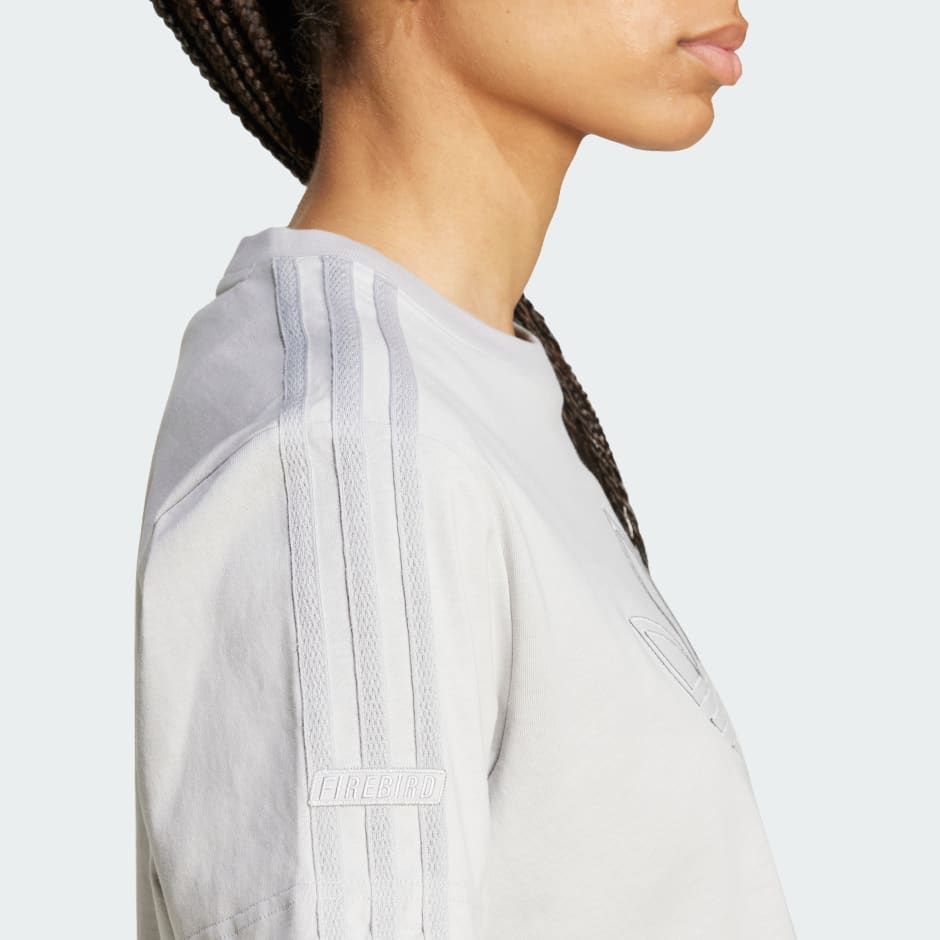  Áo crop top adidas Firebird ba lá Nữ - IY9505 