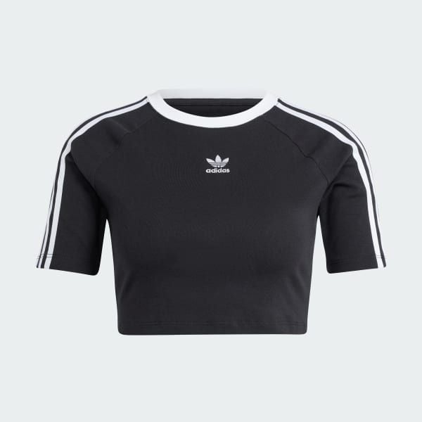  Áo Baby Tee adidas 3 sọc Nữ - IU2532 