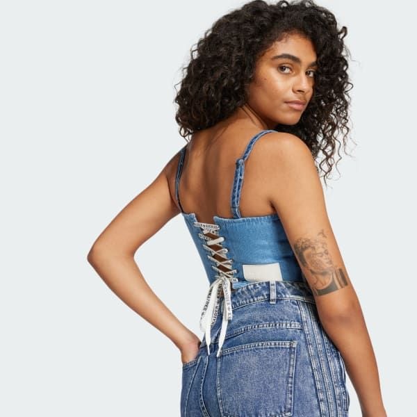  Áo corset adidas Denim Ksenia Nữ - IW5671 