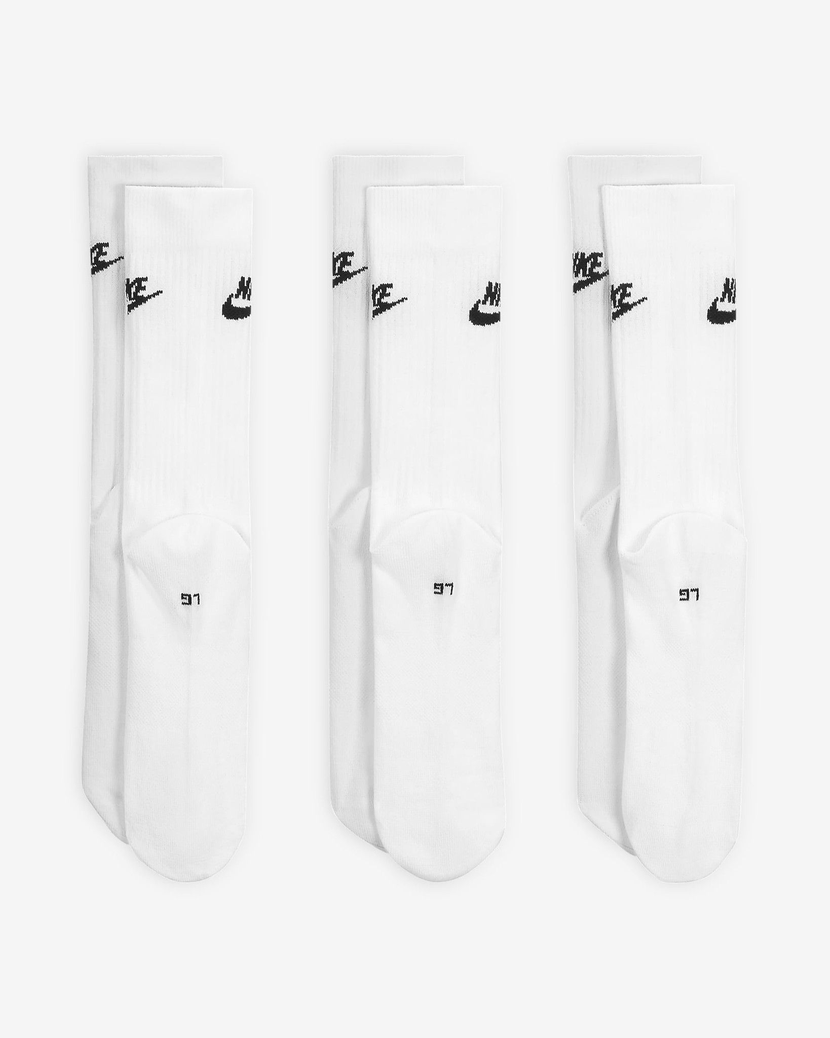 Tất thể thao Nike Sportswear Everyday Essential Crew Socks unisex DX5025-100 