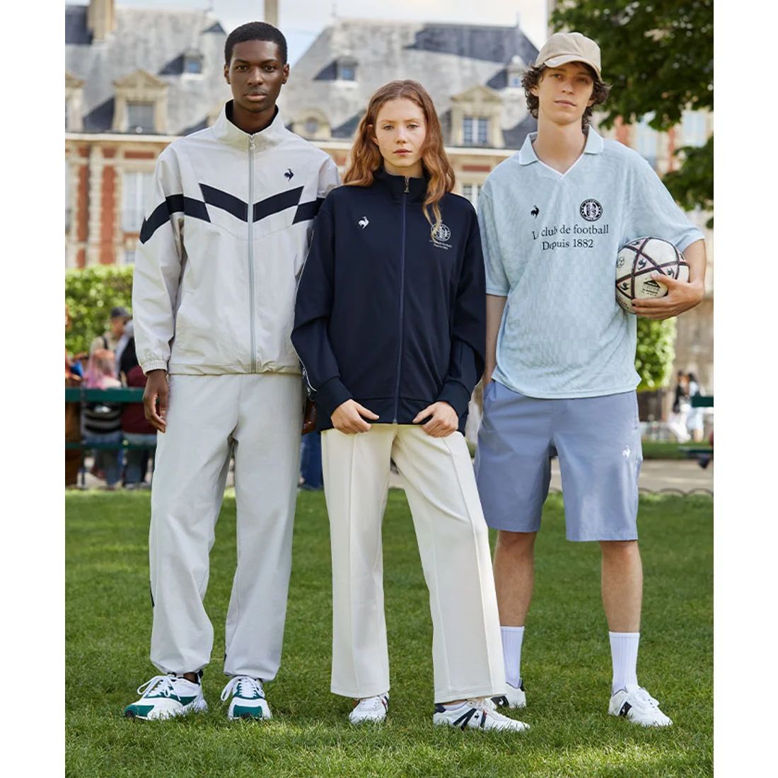  Giày thời trang le coq sportif Nam LU5SSN15UZ-WHNV 