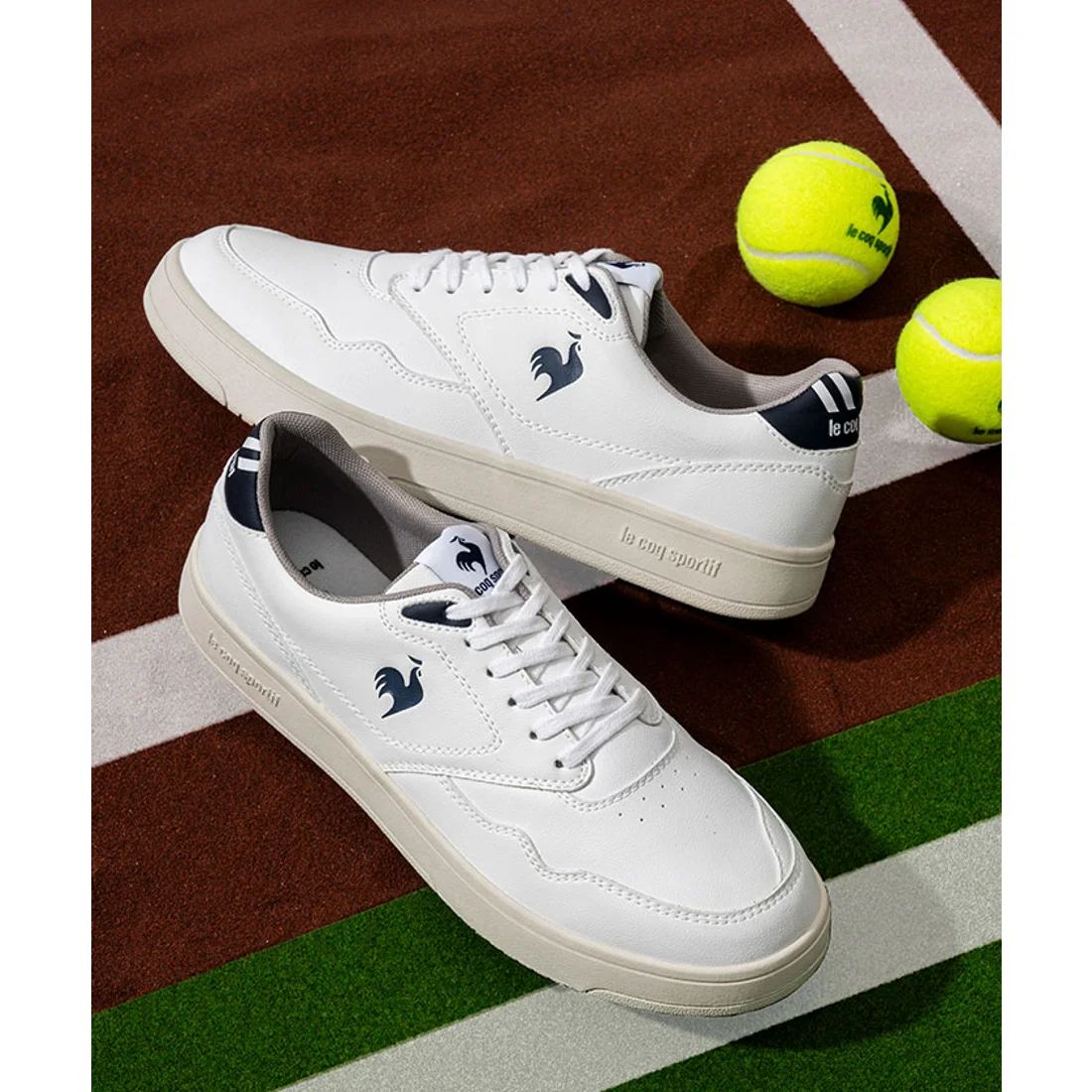  Giày thời trang le coq sportif Nam LU5SSN02UZ-WHNV 