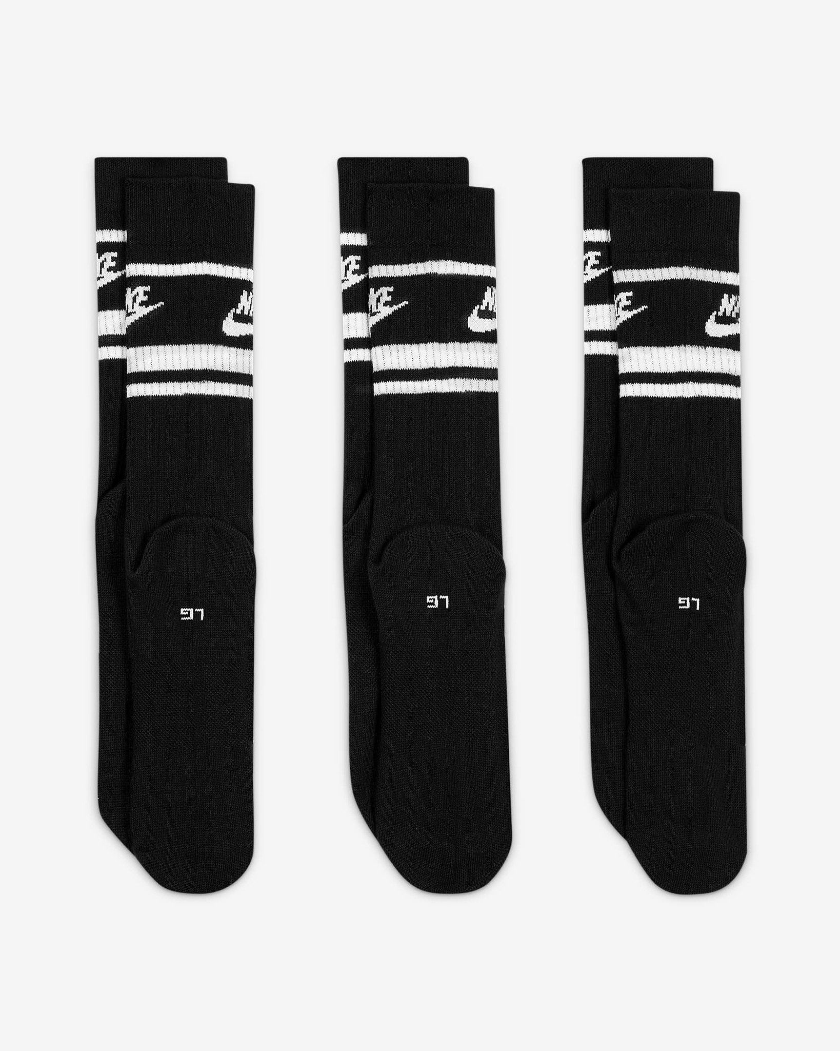  Tất thể thao Nike Sportswear Dri-FIT Everyday Essential unisex DX5089-010 