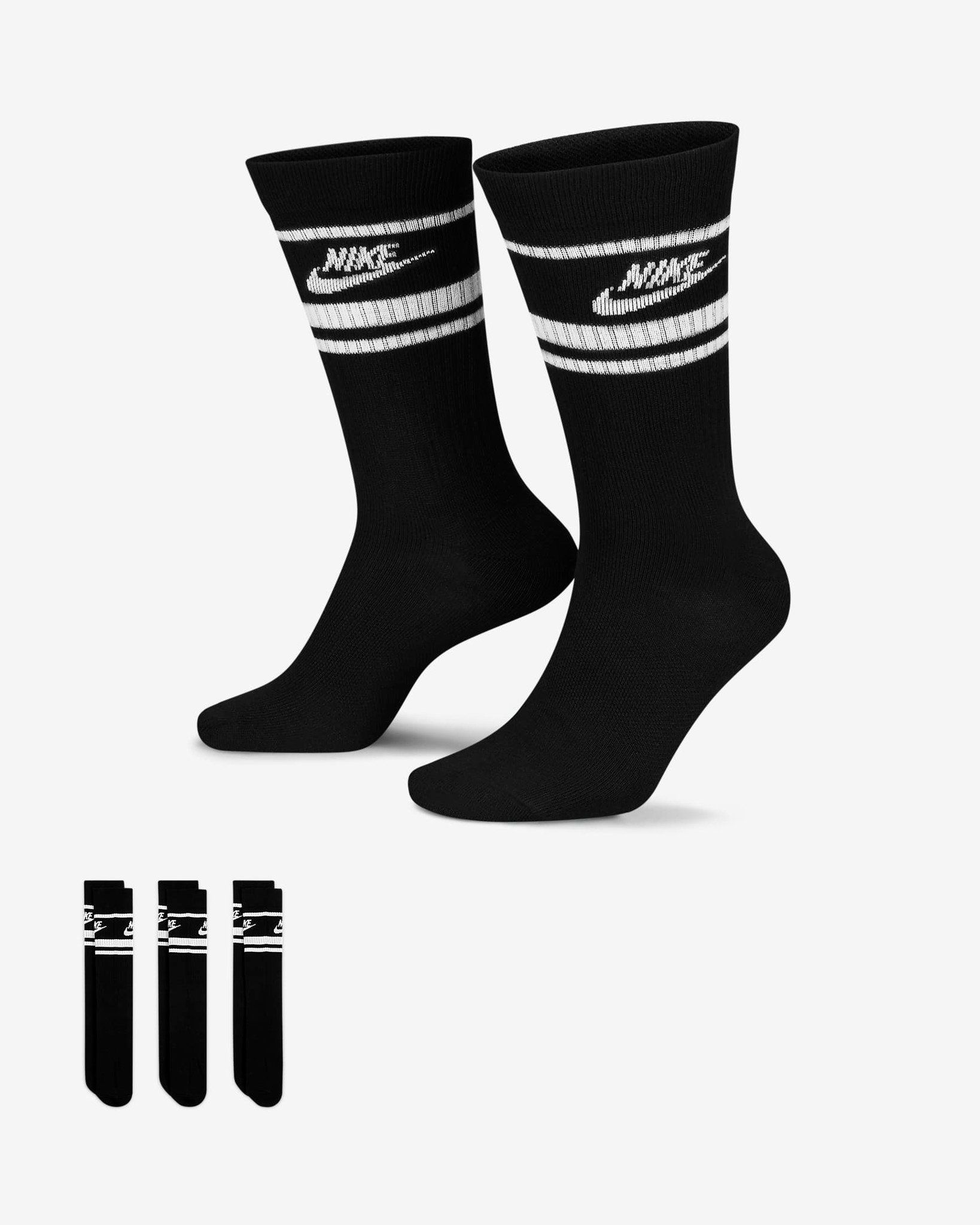  Tất thể thao Nike Sportswear Dri-FIT Everyday Essential unisex DX5089-010 