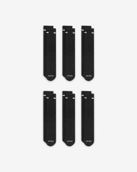  Tất thể thao Nike Training Crew Socks nam SX6897-010 