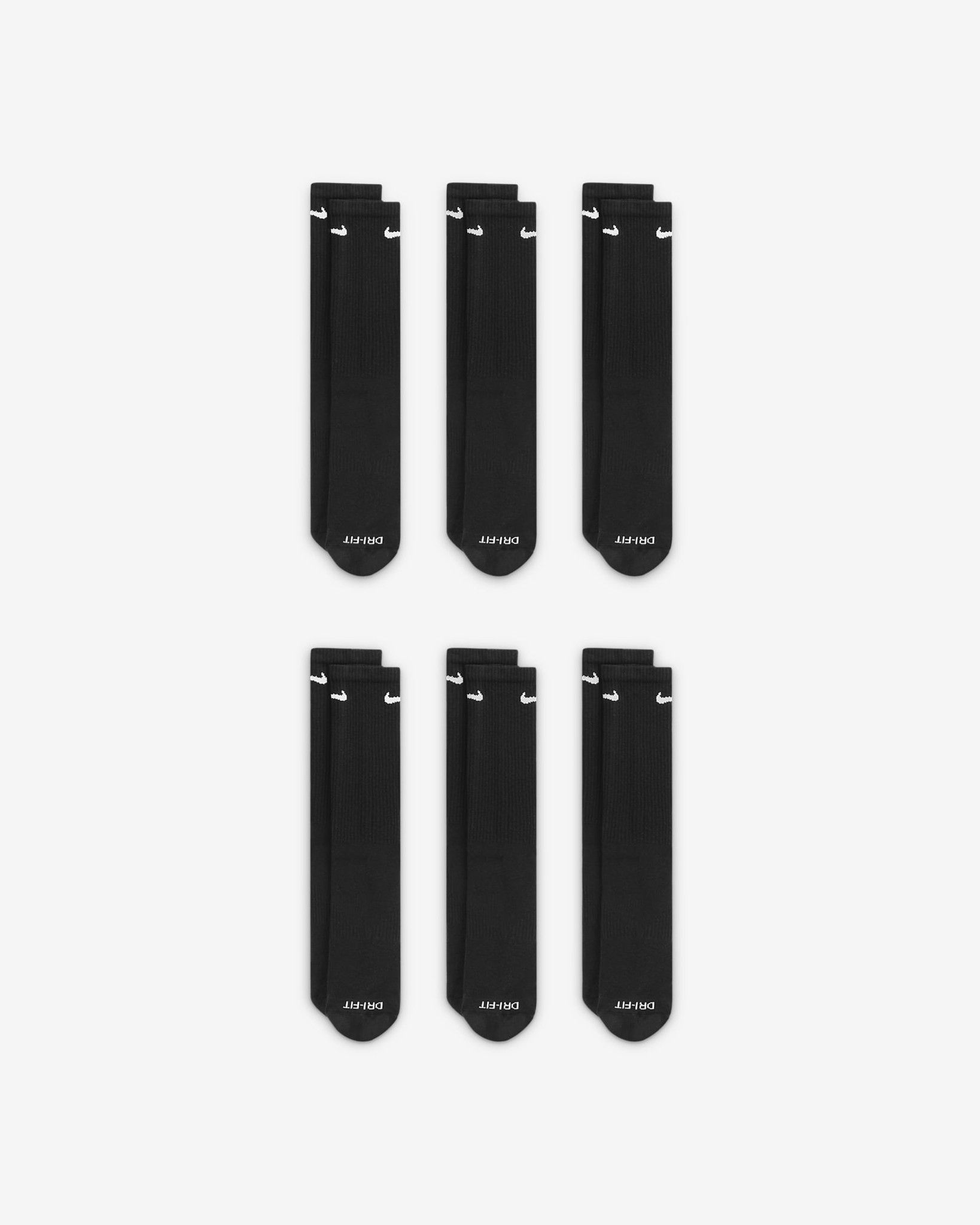  Tất thể thao Nike Training Crew Socks nam SX6897-010 