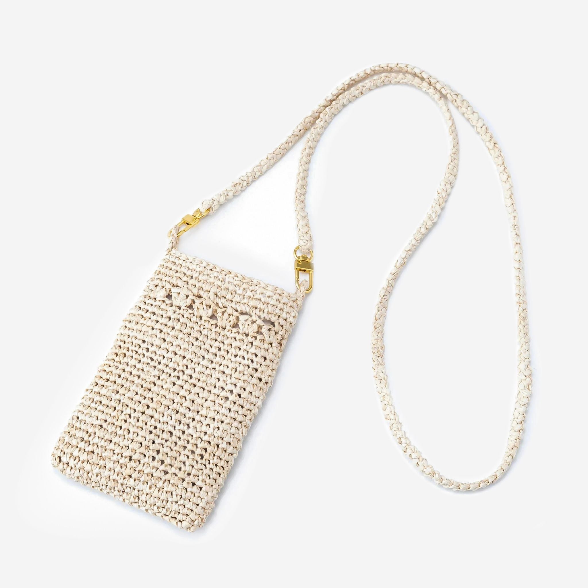 Túi Pouch Cói Sợi Cọ Raffia Cao Cấp - SUMAHO