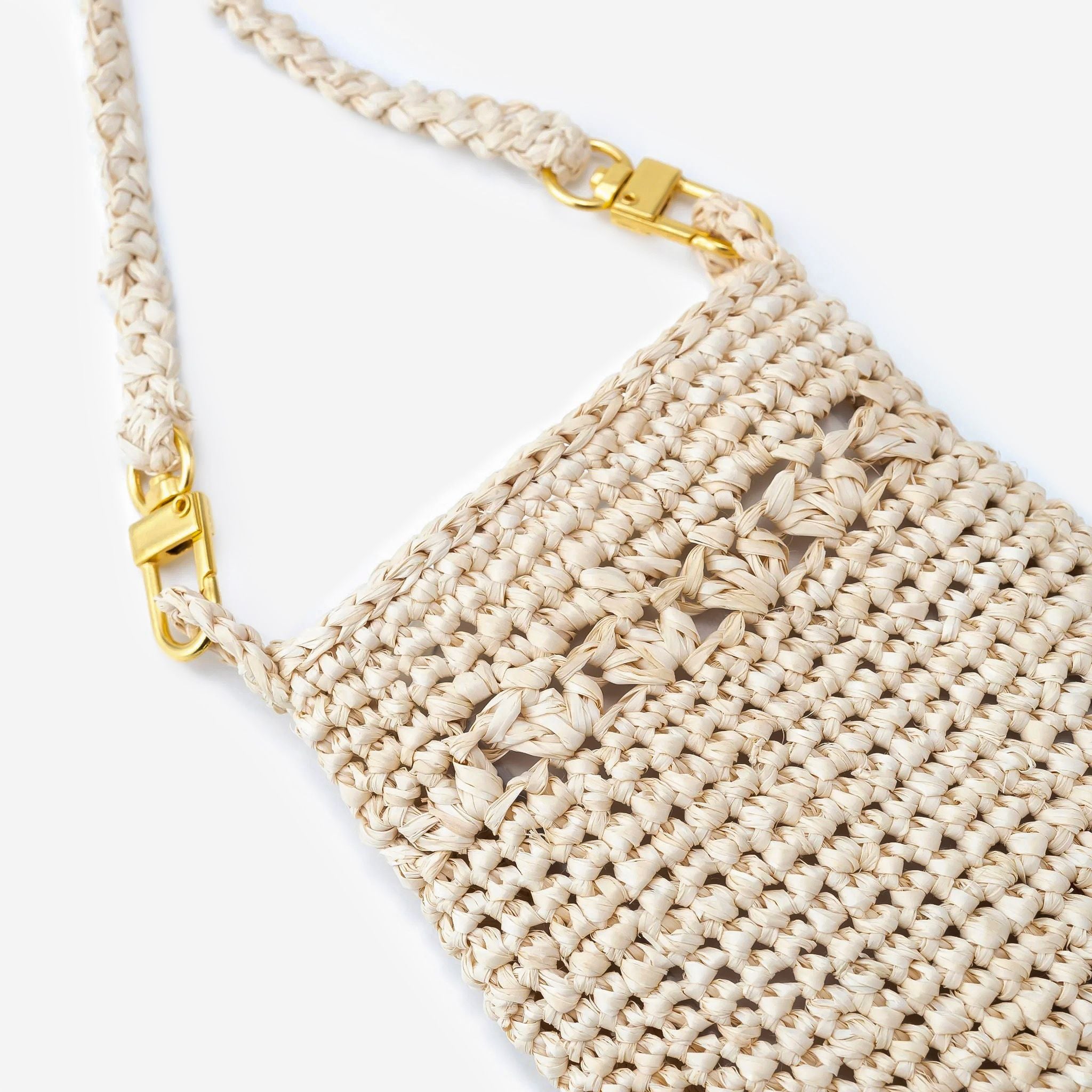 Túi Pouch Cói Sợi Cọ Raffia Cao Cấp - SUMAHO