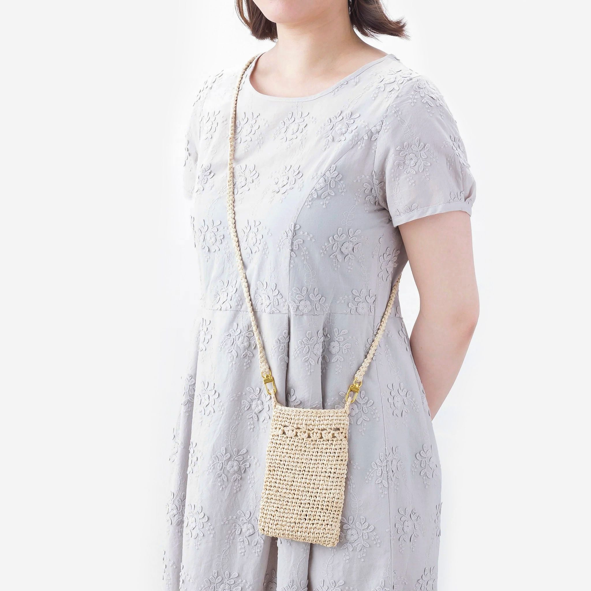 Túi Pouch Cói Sợi Cọ Raffia Cao Cấp - SUMAHO