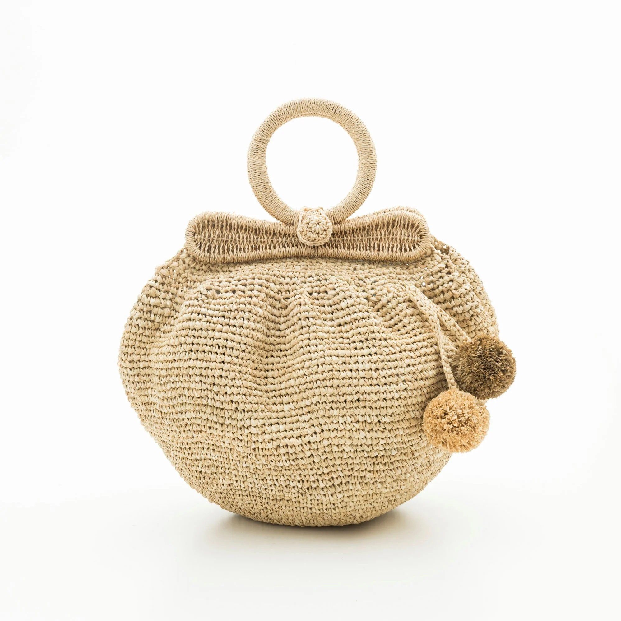 Túi Cói Sợi Cọ Raffia Cao Cấp - PUFF