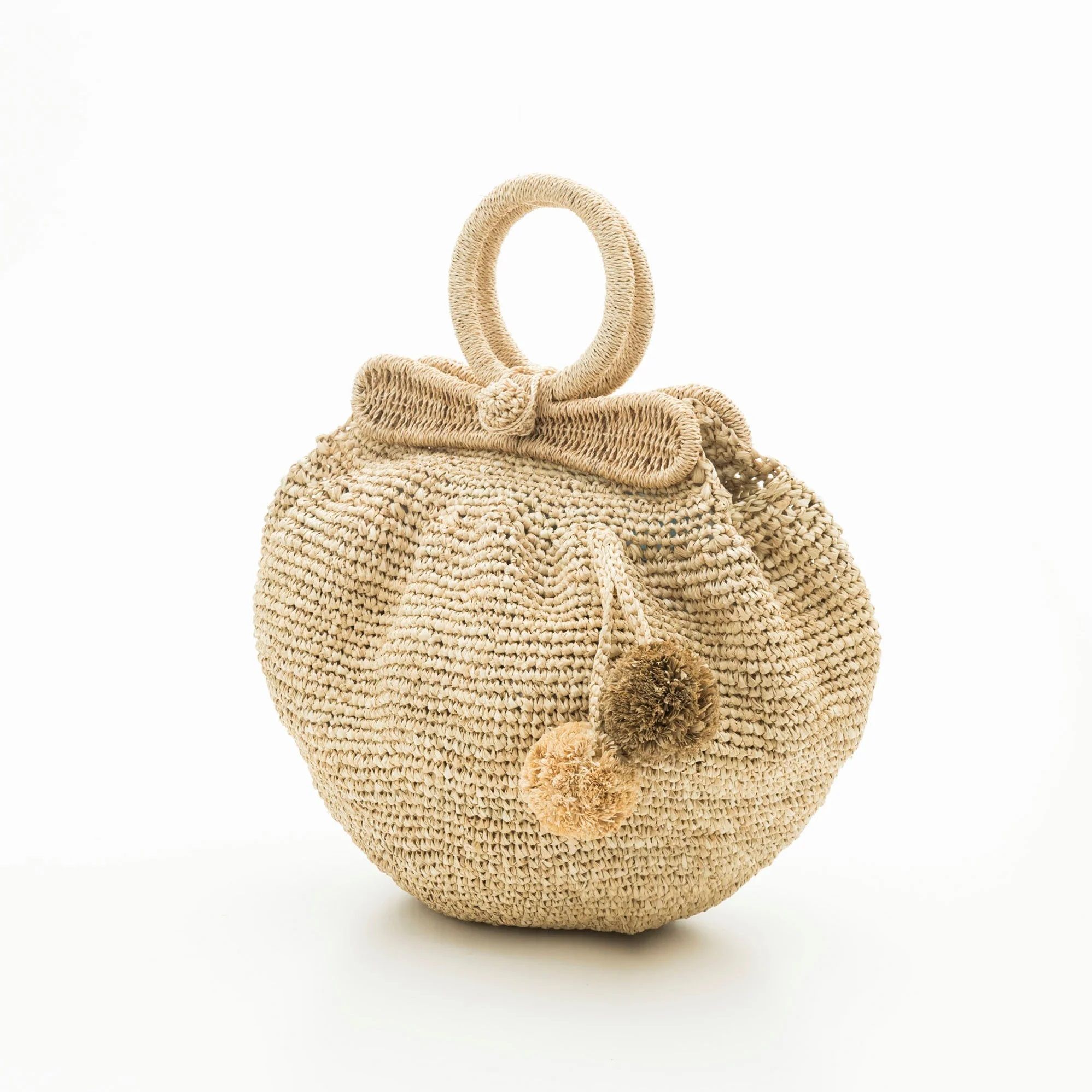 Túi Cói Sợi Cọ Raffia Cao Cấp - PUFF