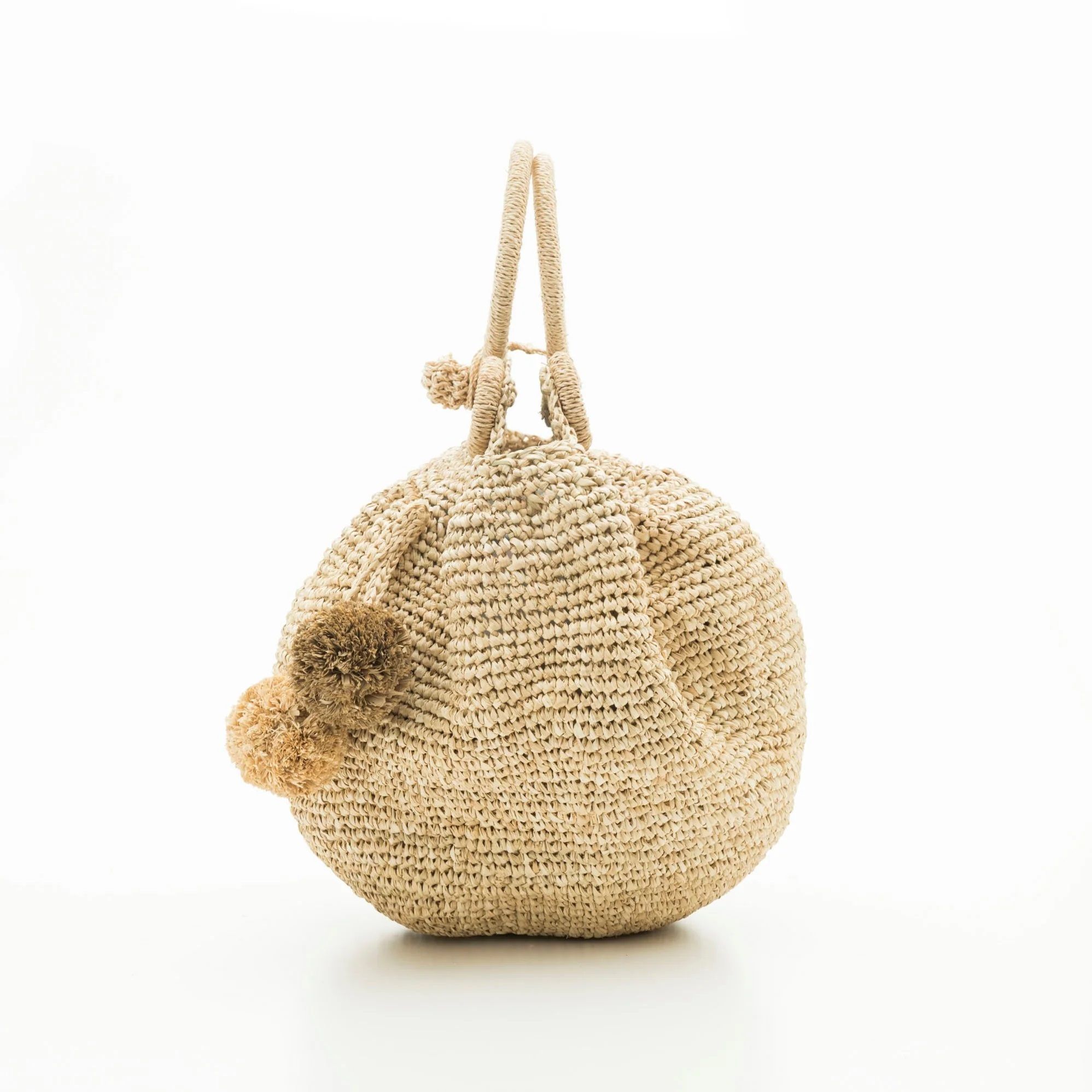 Túi Cói Sợi Cọ Raffia Cao Cấp - PUFF