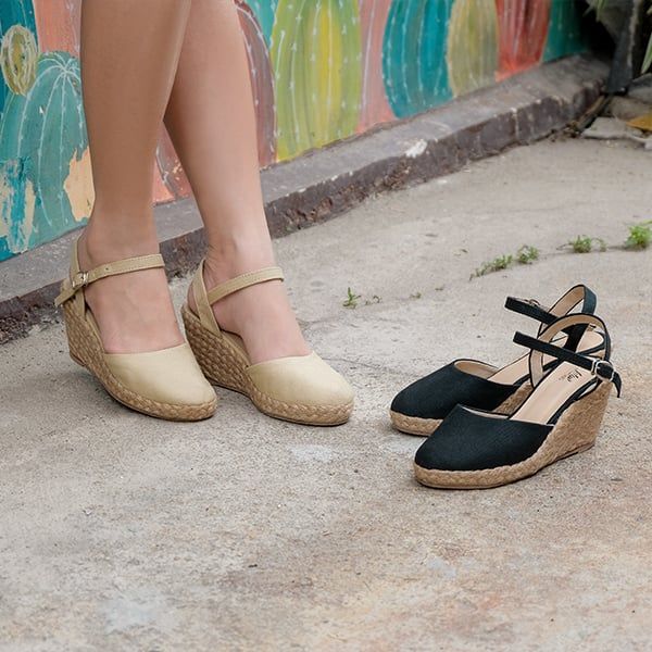 LE PETIT - Cao Gót Cói Kín Mũi Quai Gài 6cm