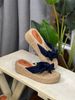 Dép Kẹp Cói Quai Nơ 5cm - CÔ ÚT