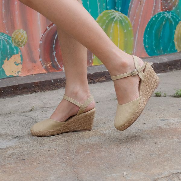 LE PETIT - Cao Gót Cói Kín Mũi Quai Gài 6cm