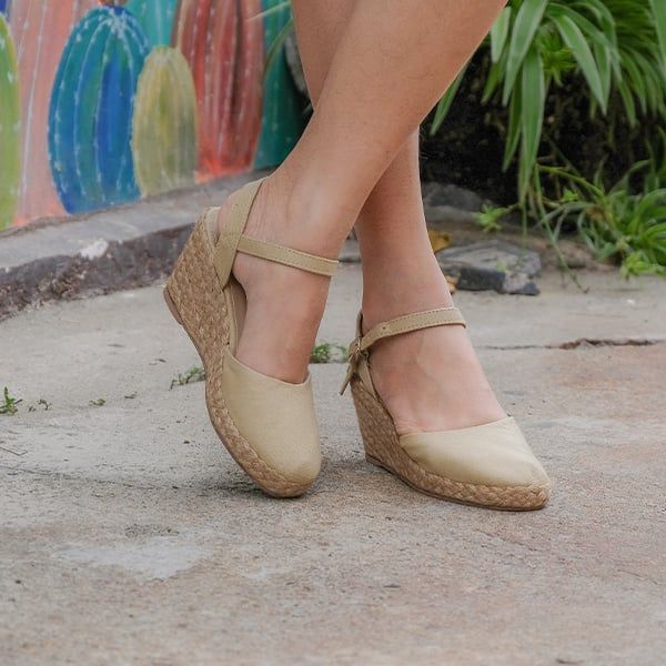 LE PETIT - Cao Gót Cói Kín Mũi Quai Gài 6cm