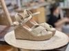 Sandal Cói Đế Xuồng Quai Chữ X 10cm - HOÀI ANH