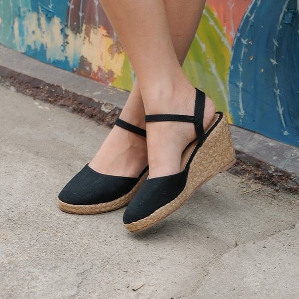 LE PETIT - Cao Gót Cói Kín Mũi Quai Gài 6cm