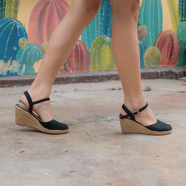 LE PETIT - Cao Gót Cói Kín Mũi Quai Gài 6cm