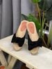 Dép Cói Hở Mũi Quai Nơ Đế Bệt 2cm - KELLY