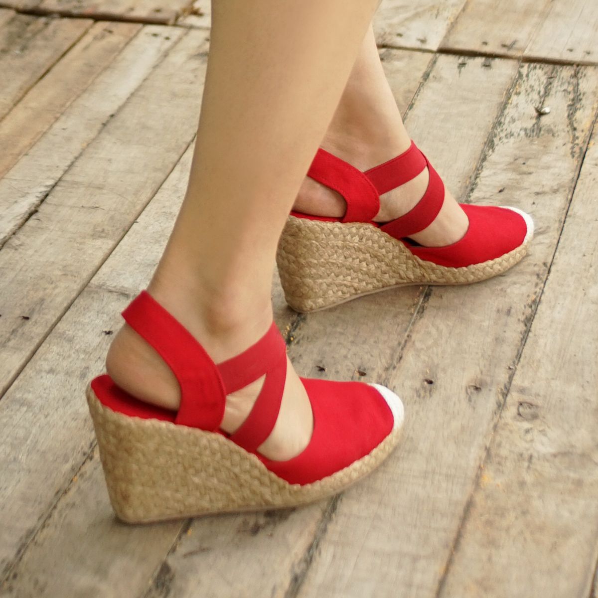 ARTEMIS - Cao Gót Quai Thun Chéo Chữ X 8cm