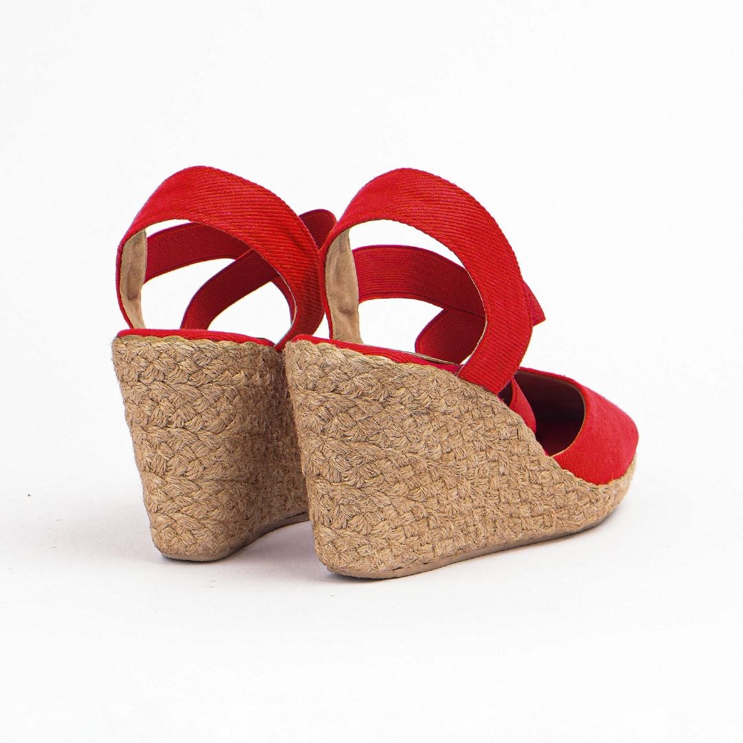 ARTEMIS - Cao Gót Quai Thun Chéo Chữ X 8cm