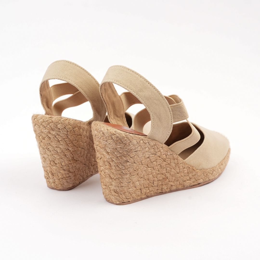 ARTEMIS - Cao Gót Quai Thun Chéo Chữ X 8cm