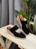 Dép Cói Sục Kín Mũi Đế Xuồng 6cm - YAPAK